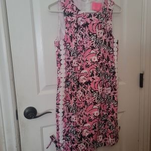 Lilly Pulitzer Mila Dress Pink Panda